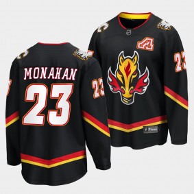 Sean Monahan Calgary Flames 2022-23 Alternate Black Breakaway Player Jersey Men
