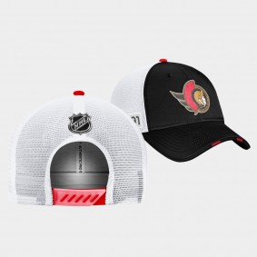 Ottawa Senators 2022 NHL Draft On Stage Authentic Pro Adjustable Hat Black