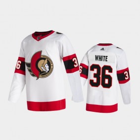 Ottawa Senators Colin White #36 Away White 2020-21 2D Authentic Pro Jersey