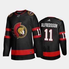 Ottawa Senators Daniel Alfredsson #11 Home Black 2020-21 Adizero Jersey