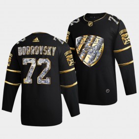 Sergei Bobrovsky Florida Panthers 2022 Stanley Cup Playoffs #72 Black Diamond Edition Authentic Jersey