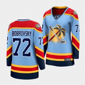 Sergei Bobrovsky Florida Panthers 2022 Special Edition 2.0 Women Breakaway Player 72 Jersey Retro