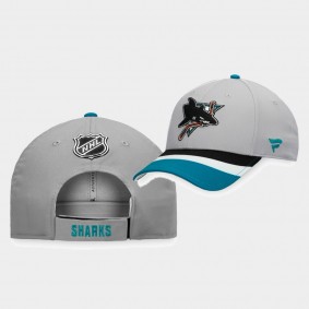 San Jose Sharks 2021 Special Edition Gray Adjustable Hat