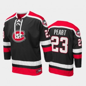 Jack Peart #23 St. Cloud State Huskies 2021-22 College Hockey Black Jersey