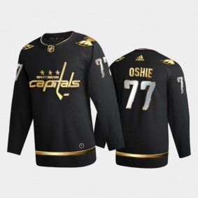 Washington Capitals T.J. Oshie #77 2020-21 Authentic Golden Black Limited Edition Jersey