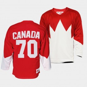 Tanner Pearson Canada Hockey Summit Series Red Jersey #70 Replica