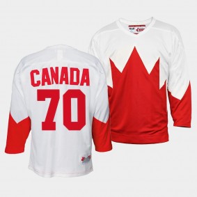 Canada Hockey Summit Series Tanner Pearson White #70 Throwback Jersey