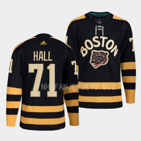 2023 Winter Classic Boston Bruins Taylor Hall #71 Black Primegreen Jersey
