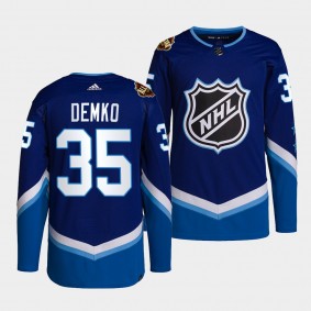 Thatcher Demko Canucks #35 2022 NHL All-Star Jersey Blue Western