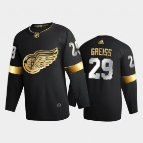 Detroit Red Wings Thomas Greiss #29 2020-21 Authentic Golden Black Limited Edition Jersey