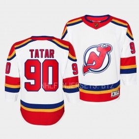 Tomas Tatar New Jersey Devils Youth Jersey 2022 Special Edition 2.0 White Premier Jersey