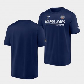 Toronto Maple Leafs T-Shirt Heritage Classic Authentic Pro 2022 Navy
