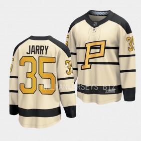 Pittsburgh Penguins Tristan Jarry 2023 Winter Classic Cream Player Jersey Men's