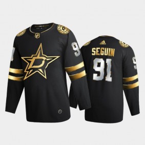 Dallas Stars Tyler Seguin #91 2020-21 Authentic Golden Black Limited Edition Jersey