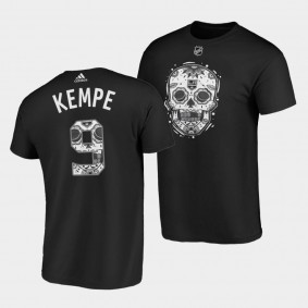 Adrian Kempe #9 Los Angeles Kings T-Shirt Unisex sugar skull Dia De Los Metros Night Black Tee
