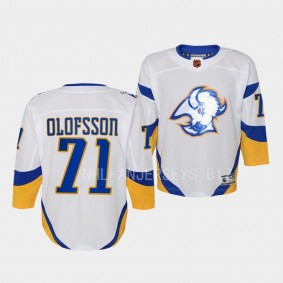 Buffalo Sabres Victor Olofsson 2022 Special Edition 2.0 White #71 Youth Jersey Retro
