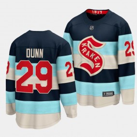 Seattle Kraken Vince Dunn 2024 NHL Winter Classic Blue Breakaway Player Jersey Men's