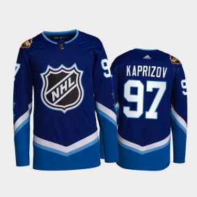Minnesota Wild Kirill Kaprizov #97 2022 NHL All-Star Jersey Blue Western Primegreen Authentic