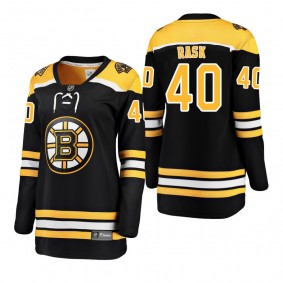 Women's Tuukka Rask #40 Boston Bruins Home Breakaway Player Black Bargain Jersey