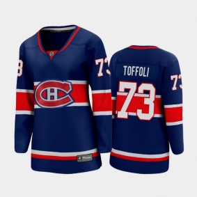 2020-21 Women's Montreal Canadiens Tyler Toffoli #73 Special Edition Jersey - Blue