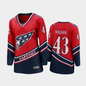 2021 Women Washington Capitals Tom Wilson #43 Special Edition Jersey - Red