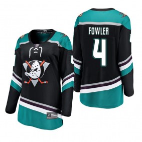 Women's Cam Fowler #4 Anaheim Ducks 2019 Alternate Breakaway Player Fanatics Branded Black Bargain Jersey