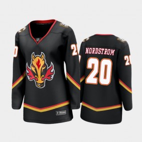 Women Calgary Flames Joakim Nordstrom #20 2021 Special Edition Jersey - Black