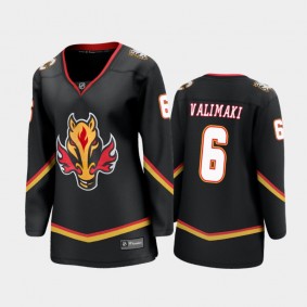 Women Calgary Flames Juuso Valimaki #6 2021 Special Edition Jersey - Black