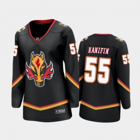 Women Calgary Flames Noah Hanifin #55 2021 Special Edition Jersey - Black