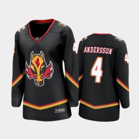 Women Calgary Flames Rasmus Andersson #4 2021 Special Edition Jersey - Black