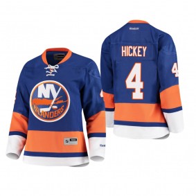Thomas Hickey Islanders Home Royal Women's Premier Player Jersey Low-Priced