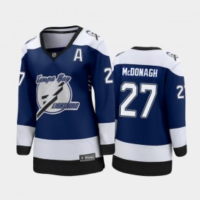 2021 Women Tampa Bay Lightning Ryan McDonagh #27 Special Edition Jersey - Blue