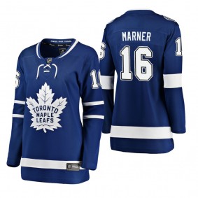Women's Mitchell Marner #16 Toronto Maple Leafs Home Breakaway Player Blue Bargain Jersey