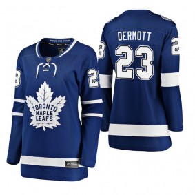 Women's Travis Dermott #23 Toronto Maple Leafs Home Breakaway Player Blue Bargain Jersey