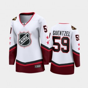 Women Pittsburgh Penguins Jake Guentzel #59 2022 NHL All-Star Eastern Conference Jersey White