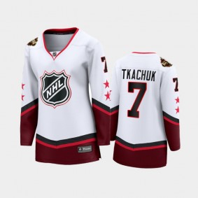Women Ottawa Senators Brady Tkachuk #7 2022 NHL All-Star Eastern Conference Jersey White