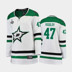Women's Dallas Stars Alexander Radulov #47 2020 Stanley Cup Final Away Breakaway Player Jersey - White