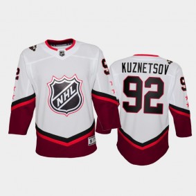 Youth Washington Capitals Evgeny Kuznetsov #92 2022 NHL All-Star Eastern Conference White Jersey