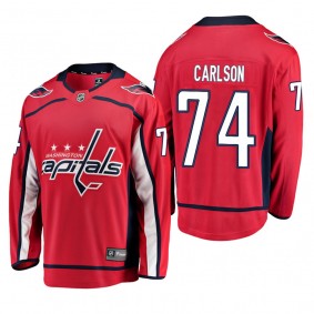 Youth Washington Capitals John Carlson #74 Home Low-Priced Breakaway Player Red Jersey