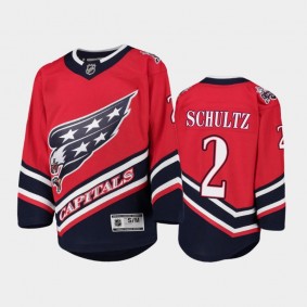 Youth Washington Capitals Justin Schultz #2 Special Edition 2021 Red Jersey