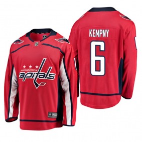Youth Washington Capitals Michal Kempny #6 Home Low-Priced Breakaway Player Red Jersey