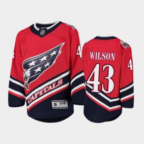 Youth Washington Capitals Tom Wilson #43 Special Edition 2021 Red Jersey