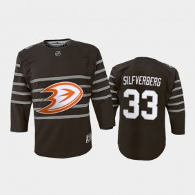 Youth Ducks Jakob Silfverberg #33 2020 NHL All-Star Game Premier Player Gray Jersey