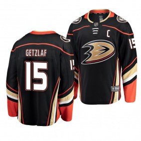 Youth Anaheim Ducks Ryan Getzlaf #15 Home Low-Priced Breakaway Player Black Jersey