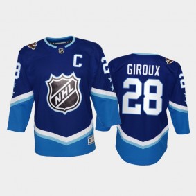 Youth Philadelphia Flyers Claude Giroux #28 2022 NHL All-Star Game Blue Jersey