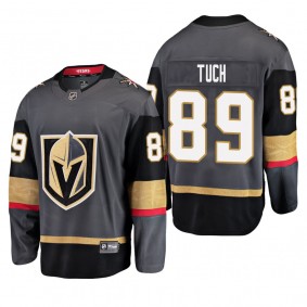 Youth Vegas Golden Knights Alex Tuch #89 Home Low-Priced Breakaway Player Gray Jersey