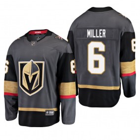 Youth Vegas Golden Knights Colin Miller #6 Home Low-Priced Breakaway Player Gray Jersey