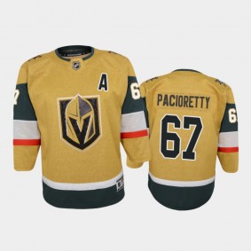 Youth Golden Knights Max Pacioretty #67 Alternate Premier Gold Jersey