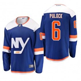 Youth New York Islanders Ryan Pulock #6 2019 Alternate Cheap Breakaway Player Jersey - Blue