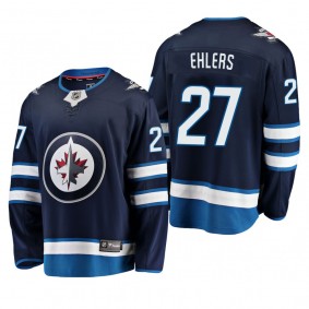 Youth Winnipeg Jets Nikolaj Ehlers #27 Home Low-Priced Breakaway Player Navy Jersey